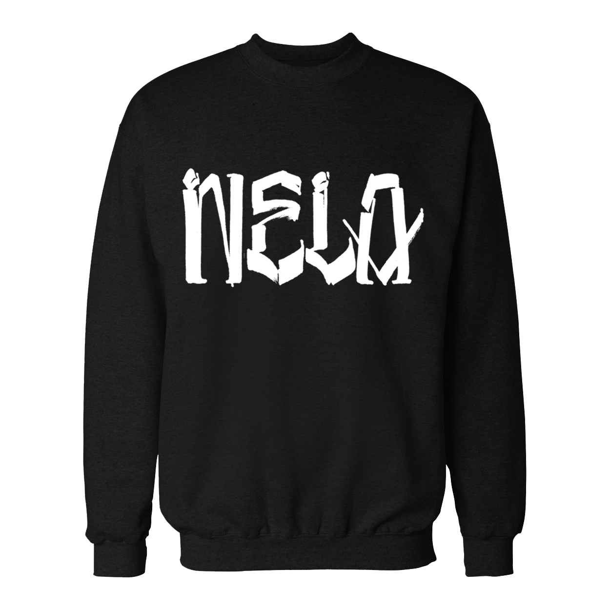 NELA by Chaz Crew Sweatshirt BLK