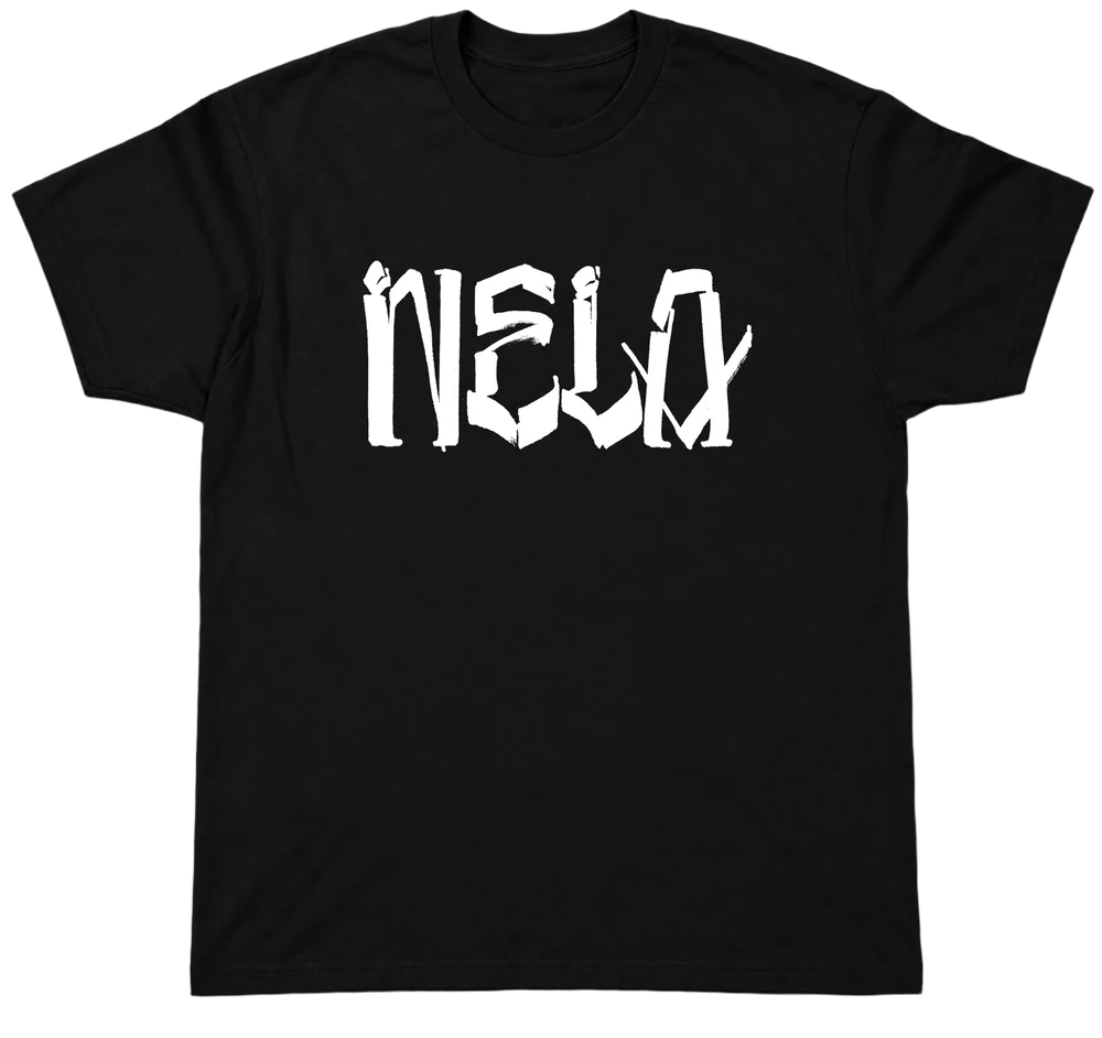 Playera "NELA" by Chaz Bojórquez